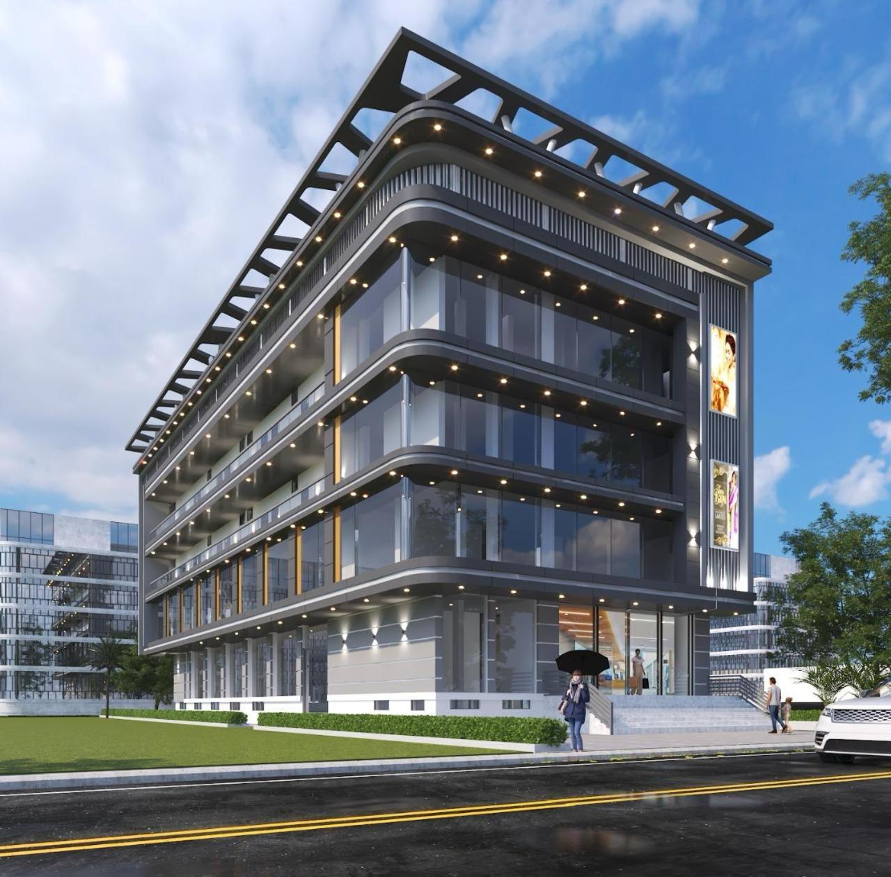 Gulmohar Plaza By Auroville Mughal Sarai Exterior photo